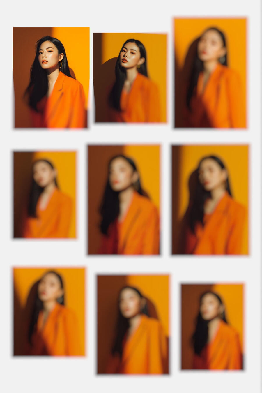 霧系列 冷域映像 澄光映像|Refined Illumination 光線經過沉澱,才會變得銳利。 這不是溫柔,而是被控制過的強度。 A series that reveals clarity through contrast, where streng 霧系列人像作品《權域之境|純白權域》,女性身穿流動感白色高級長裙行走於極簡背景之中,裙擺隨動作展開,畫面呈現高級時尚與權威氣場。 Portrait from The Haze series titled “Domain of Dominion – Pure White Realm”, featuring a woman in a flowing white couture dress moving through a minimal studio space, with dramatic fabric m